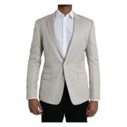 Dolce & Gabbana Beige Martini Blazer Kappa Beige, Herr