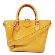 Louis Vuitton Vintage Pre-owned Tyg handvskor Yellow, Dam