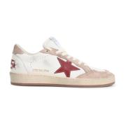 Golden Goose Stiliga Ballstar Sneakers för dig White, Dam