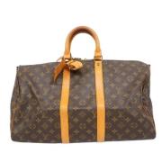 Louis Vuitton Vintage Pre-owned Canvas louis-vuitton-vskor Brown, Dam