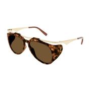 Saint Laurent Amelia Svart Läder Axelväska Brown, Unisex