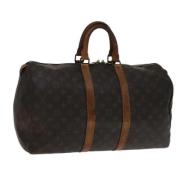 Louis Vuitton Vintage Pre-owned Canvas resvskor Brown, Dam