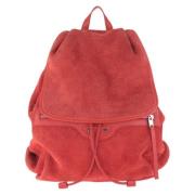 Balenciaga Vintage Pre-owned Laeder axelremsvskor Red, Dam