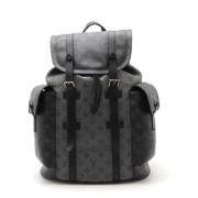 Louis Vuitton Vintage Pre-owned Canvas ryggsckar Black, Herr