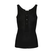 Ami Paris Sleeveless Tops Black, Dam