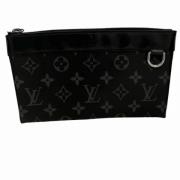 Louis Vuitton Vintage Pre-owned Canvas kuvertvskor Black, Dam