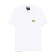 Versace Jeans Couture Vita Button-Up T-shirts och Polos White, Herr