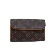 Louis Vuitton Vintage Pre-owned Canvas louis-vuitton-vskor Brown, Dam