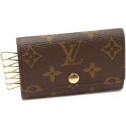 Louis Vuitton Vintage Pre-owned Canvas nyckelhllare Brown, Herr