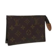 Louis Vuitton Vintage Pre-owned Canvas necessrer Brown, Dam