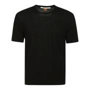 Hindustrie Svart Halvärmat Lätt T-shirt Black, Herr