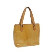 Louis Vuitton Vintage Pre-owned Laeder handvskor Beige, Dam