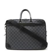 Louis Vuitton Vintage Pre-owned Canvas louis-vuitton-vskor Black, Dam