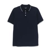 Giorgio Armani Blå T-shirts och Polos Blue, Herr