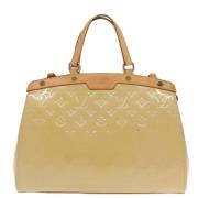 Louis Vuitton Vintage Pre-owned Canvas louis-vuitton-vskor Beige, Dam