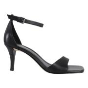 Michael Kors Stilren klack sandal Black, Dam