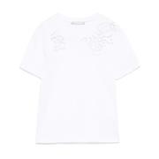 Ermanno Scervino Elegant kortärmad topp White, Dam