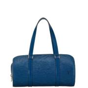 Louis Vuitton Vintage Pre-owned Laeder handvskor Blue, Dam