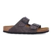 Birkenstock Mocka Sommar Sandaler Gray, Herr