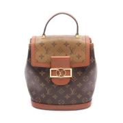 Louis Vuitton Vintage Pre-owned Canvas ryggsckar Brown, Dam