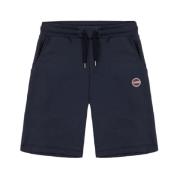 Colmar Blå Bomull-Polyester Shorts Blue, Herr