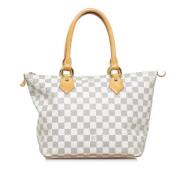 Louis Vuitton Vintage Pre-owned Canvas louis-vuitton-vskor White, Dam