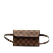 Louis Vuitton Vintage Pre-owned Canvas louis-vuitton-vskor Brown, Dam