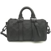 Louis Vuitton Vintage Pre-owned Canvas handvskor Black, Dam