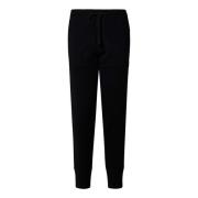 Dolce & Gabbana Svarta joggingbyxor lyxig stil Black, Herr