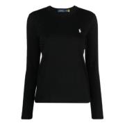 Ralph Lauren T-shirts och Polos Svart Black, Dam