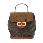 Louis Vuitton Vintage Pre-owned Canvas ryggsckar Brown, Dam