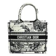 Dior Vintage Pre-owned Canvas dior-vskor White, Dam