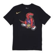 Nike Toronto Raptors City Tee Black, Herr