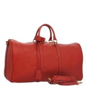 Louis Vuitton Vintage Pre-owned Laeder louis-vuitton-vskor Red, Dam