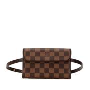 Louis Vuitton Vintage Pre-owned Canvas kuvertvskor Brown, Dam