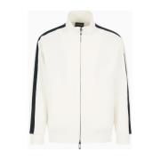 Emporio Armani Urban Zip Sweater White, Herr