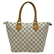 Louis Vuitton Vintage Pre-owned Canvas totevskor White, Dam