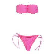 F**k Spets Dam Bikini Set Pink, Dam