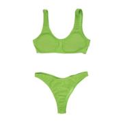 F**k Dam Bikini Set Green, Dam