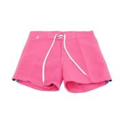 Sundek Mäns elastiska midja simshorts Pink, Herr