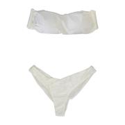 F**k Spets Dam Bikini Set White, Dam