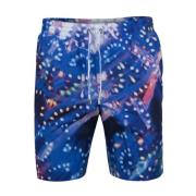 Dolce & Gabbana Herr Lace Swim Shorts Multicolor Multicolor, Herr