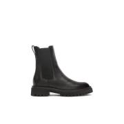 Kazar Läder chelsea boots Black, Dam