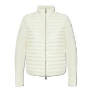 Moncler Dun Cardigan Beige, Dam