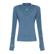 Adidas by Stella McCartney Logo top Blue, Dam