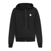 Moncler Bomullshoodie Gray, Herr