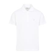 Burberry Vit T-shirt för män White, Herr