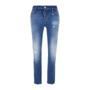 Dsquared2 Klassiska Denim Jeans för vardagsbruk Blue, Dam