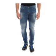 Emporio Armani Modernt Skinny Jeans med Elegans Blue, Herr