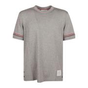 Thom Browne Casual Bomull T-shirt Gray, Herr